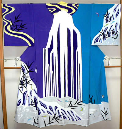 タペストリー　鯉